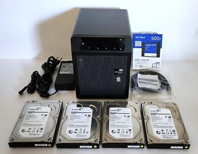 WD Sentinel DX4200 12TB Window Storage Server. Atom C2338 1.74 GHz 8GB 500GB SSD - Image 1 of 4