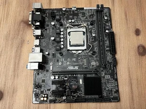 Mainboard + CPU Set: ASUS H110M + i5-6500 | Skylake | getestet | TOP Zustand - Bild 1 von 2