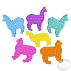 Llama Bubble Poppers 6¾" - Lot of 6 - "The Toy Network"  Fidget Sensory Toy NEW
