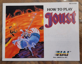 NES Joust Instruction Manual