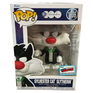 Funko Pop! Sylvester Cat Slytherin Harry Potter x Looney Tunes New York Comic Co - Picture 1 of 5