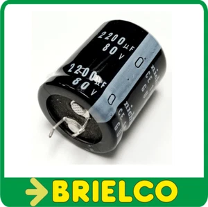 CONDENSADOR ELECTROLITICO SNAPIN 2200UF 2200MF 80V 105º 25X30MM BD9681 - Bild 1 von 2