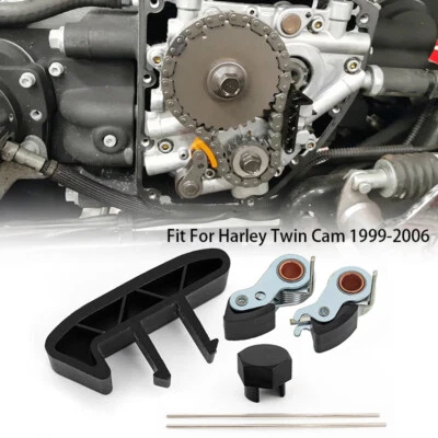 Inner/Outer Camshaft Timing Chain Tensioner Kit Fit For 1999-06 Harley Twin Cam - Image 1 of 4