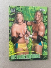 WWE TOPPS FACE OFF THE MAJOR BROTHERS CARDONA MYERS ROOKIE WRESTLING CARD 111