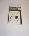 DENVER BRONCOS 10 FINGERNAIL DECALS AND 2 FACE DECALS TATTOOS FREE SHIPPING