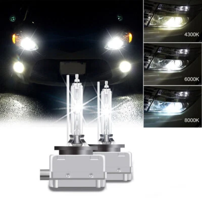 2x D1S XENON BULB HID 35W 4300K 6000K Light compatible with 66043 66144 85410 CM - Image 1 of 4