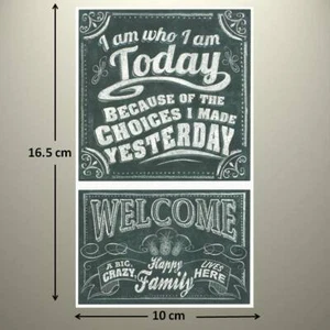 Mrs Grossman's Sticker - CHALK TALK - I AM WHO I AM - up to 20% OFF!!! - Imagen 1 de 1