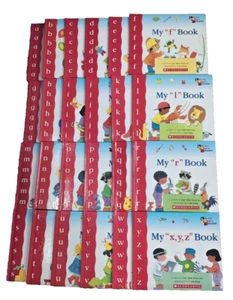 My First Steps To Reading, Alphabet A B C's Complete Set, 24 Books Jane Moncure - Foto 1 di 5
