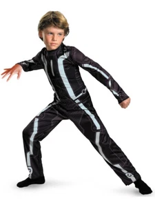 Tron Legacy Kevin Flynn Childs Costume Medium 7-8 - Picture 1 of 1