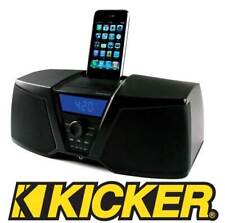 Kicker iKick150 iPod/iPhone Docking Radio/Alarm Clock with AUX Connector