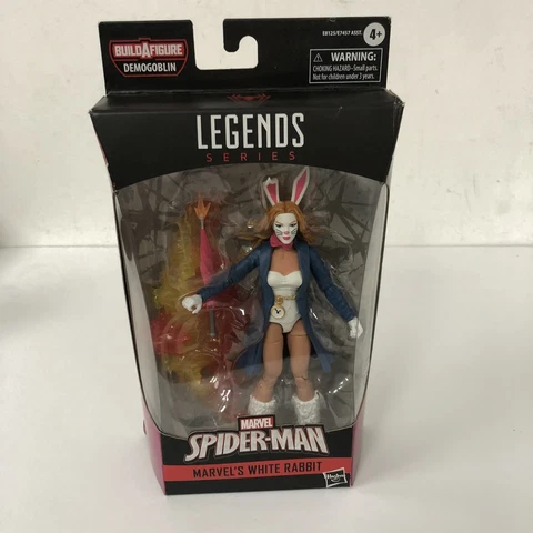 Marvel Legends | Spider-Man | White Rabbit | Demogoblin BAF | Action Figure Cover