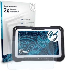 Bruni 2x Protective Film for Panasonic Toughbook G2 Screen Protector - Picture 1 of 8