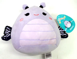 Squishmallows Garden Squad Bibiana the Lavender Purple Butterfly 7.5" Plush NWT - Picture 1 of 3