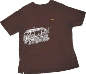 Pendleton T-Shirt, braun, Gr. L, Truck & VW Bus Dia de los Muertos, Sommer, Hippie, Camp - Bild 1 von 18