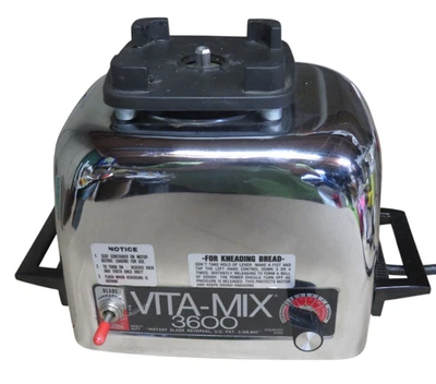 BASE DRIVE ONLY Vitamix 3600 Blender Stainless Steel Motor VITA-MIX 479041 WORKS - Image 1 of 4