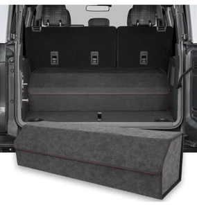 Organizador de maletero grande para Ford Bronco/Sport 2021-2025 con 3 compartimentos negro - Imagen 1 de 11