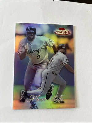 1998 topps gold label red Albert Belle /50 - Image 1 of 2