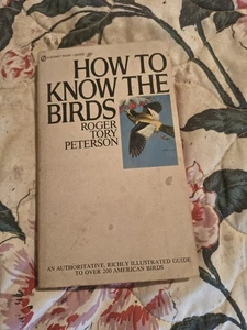 How to Know the Birds Q4208 Signet 1957 12th Roger Peterson Illustrated Guide - Picture 1 of 2