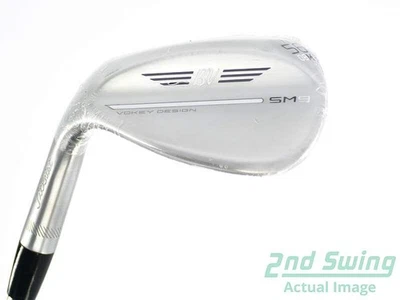 Mint Titleist Vokey SM9 Tour Chrome Wedge Sand SW 56° Steel Regular Left 35.5in - Image 1 of 4