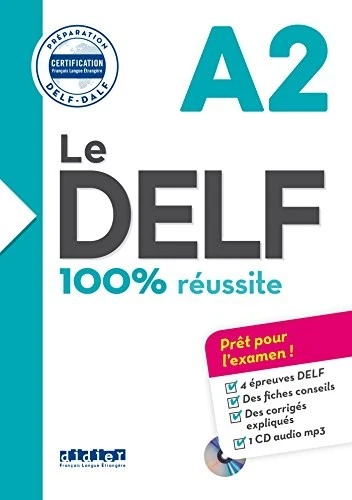 Nouveau Delf A2 (ed. 2016) - Livre + CD (Le DELF - 100% réussite - Image 1 of 1