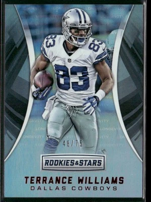 2016 Panini Rookies & Stars Terrance Williams #117 Longevity /75 Dallas Cowboys - Image 1 of 2