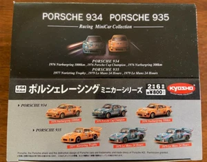 Kyosho 1/64 Porsche Racing 934 935 Collection Box Rundam Set of 6 JAPAN Unopend - Picture 1 of 6