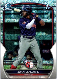 Juan Benjamin 2023 Bowman Chrome 1st Bowman Mojo Refractor #BCP-151