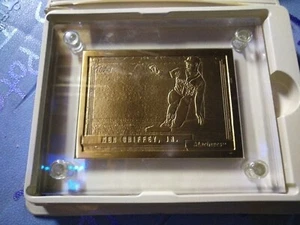 Ken Griffey Jr Highland Mint L.E. /2500 Bronze Topps 1992 Mint Card W/ Coa - Picture 1 of 5