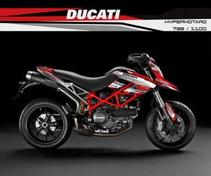 graphic kit for Ducati Hypermotard 796 / 1100 2009 2012 -graphic kit - Afbeelding 1 van 7