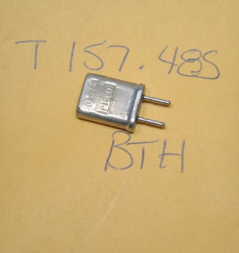 Transmisión de cristal de radiofrecuencia serie Regency BTH T 157,485 MHz Foto 1 de 1