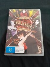 Moulin Rouge DVD 2001 Romance, Ewan McGregor, Nicole Kidman, Region 4,