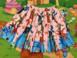 Colorful Pleated Skirt for Little Girls, Size 8-9 - Picture 1 of 1