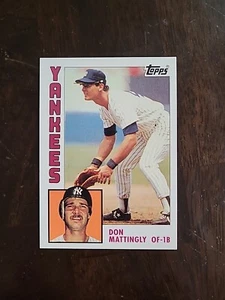 2017 Topps Don Mattingly 1984 RC Reprint Topps Now/Bunt Promo Yankees - Picture 1 of 2