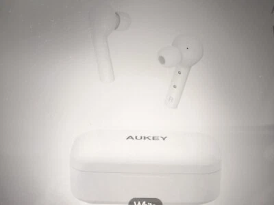 Aukey Move Compact II Superior Sound Wireless Earbuds new in box White - Image 1 of 2