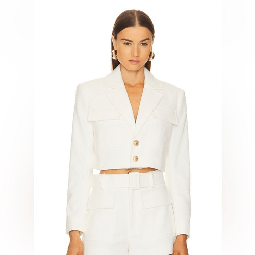 OFF WHITE Giacca A.L.C. Banks in Bianco Off