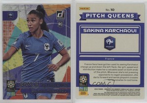 2023 Panini Donruss FIFA Women's World Cup Pitch Queens Sakina Karchaoui #10