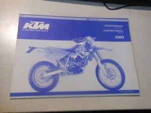 Chasis manual de piezas de repuesto de fábrica KTM 2000 400 SXC EE. UU. 3.204.90 - Imagen 1 de 6