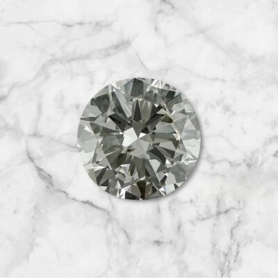 GIA Certified Natural Loose Round Brilliant Cut Diamond 0.75 Carat SI1 I - Image 1 of 4
