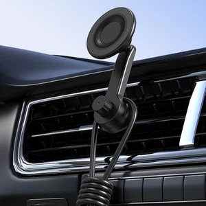 Support Téléphone Voiture Magnétique avec Bras Réglable et Fonction Rotative - Photo 1 sur 11