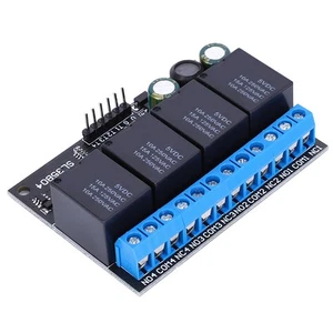 SL35B04 12V 4 Channel Relay Module Bistable Self Locking Relay Module Low - Picture 1 of 11