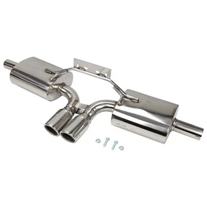 3" Dual Exhaust For Porsche 986 Boxster Base&S 2.5L 2.7L & 3.2L Stainless Steel - Picture 1 of 7