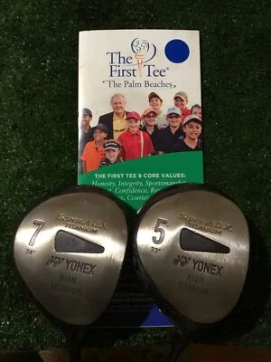 Yonex Ladies Super ADX Titanium 5-7 Woods Set Graphite Shafts - Image 1 of 4