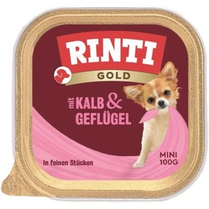 Rinti Gold Mini Kalb & Geflügel | 16x 100g Hundefutter - Bild 1 von 1
