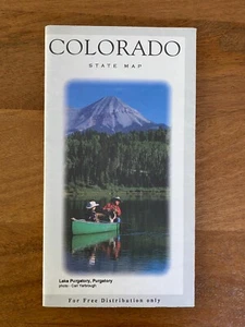 1991 Official road \ highway map of Colorado - Picture 1 of 2