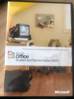 Microsoft office student and teacher edition 2003 excellent condition - Image 1 of 2