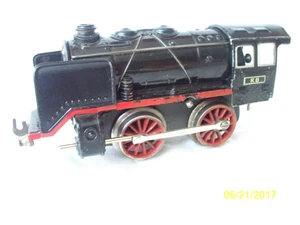 Blecheinenbahn Seltene KB Karl Bub Dampflok Spur 0 Vorkriegszeit - Bild 1 von 4
