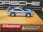 Carrera Digital 143 Porsche Carrera GT3 RSR Tuning Motor Reifen Magnet Blaulich