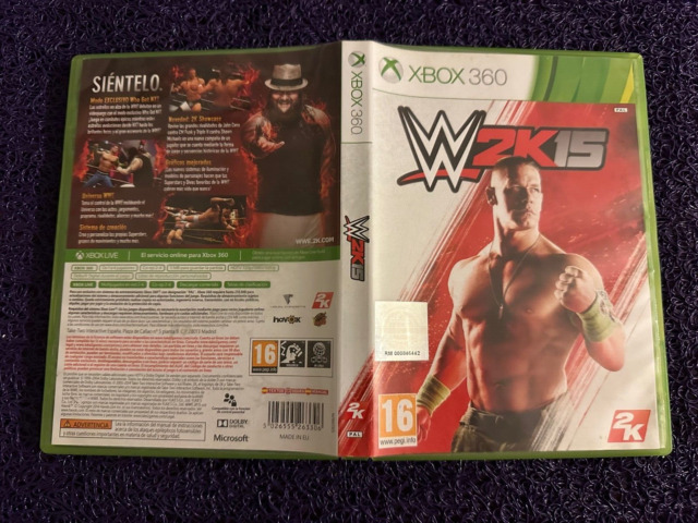 Game - WWE 2K15 - Xbox 360 - GAMES E CONSOLES - GAME XBOX 360 / ONE : PC  Informática