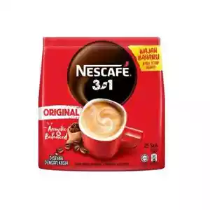 NESCAFE 3 in 1 Original Instant Coffee 25 sticks x 2 packs-Fast Shipping - Picture 1 of 5