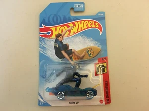 Surf's Up #97 ~ Blue ~ 2021 Hot Wheels A38/HW - Picture 1 of 1